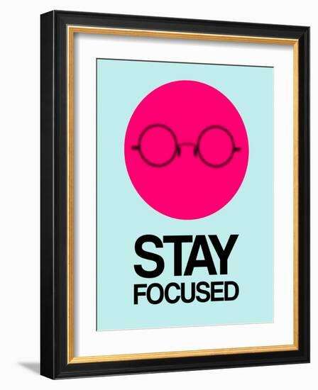 Stay Focused Circle 1-NaxArt-Framed Art Print