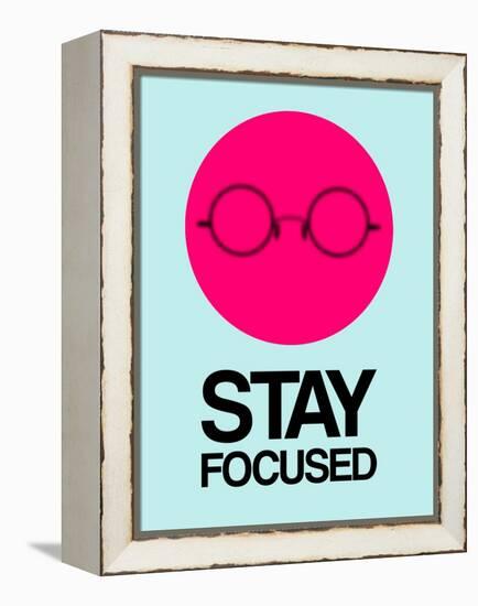 Stay Focused Circle 1-NaxArt-Framed Stretched Canvas