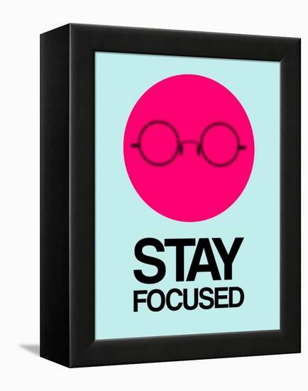 Stay Focused Circle 1-NaxArt-Framed Stretched Canvas