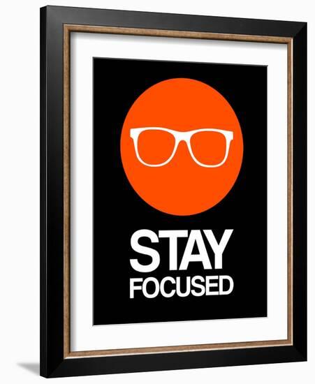 Stay Focused Circle 2-NaxArt-Framed Art Print