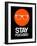 Stay Focused Circle 2-NaxArt-Framed Art Print