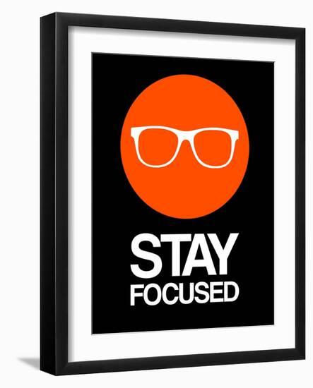 Stay Focused Circle 2-NaxArt-Framed Art Print