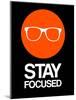 Stay Focused Circle 2-NaxArt-Mounted Art Print