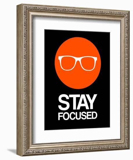 Stay Focused Circle 2-NaxArt-Framed Art Print