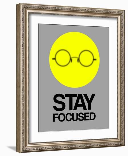 Stay Focused Circle 2-NaxArt-Framed Art Print