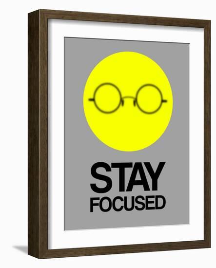 Stay Focused Circle 2-NaxArt-Framed Art Print