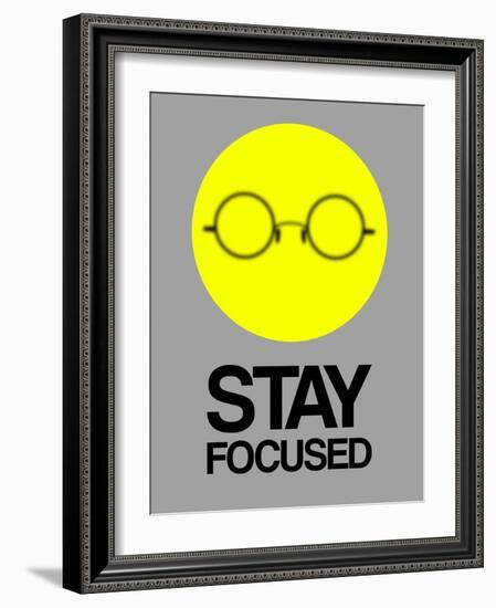 Stay Focused Circle 2-NaxArt-Framed Art Print