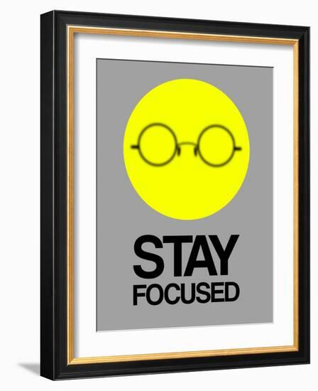 Stay Focused Circle 2-NaxArt-Framed Art Print