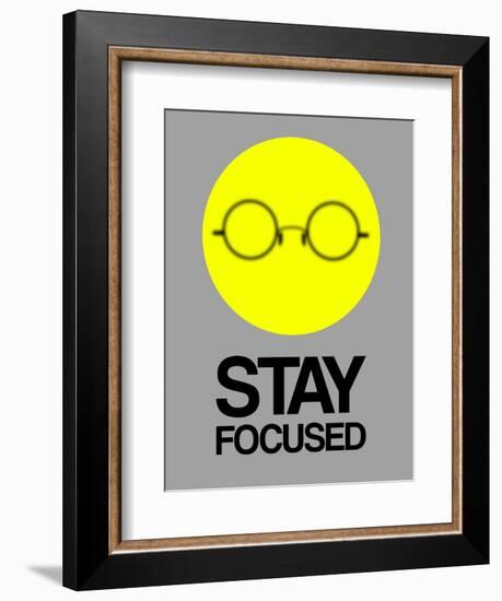 Stay Focused Circle 2-NaxArt-Framed Art Print