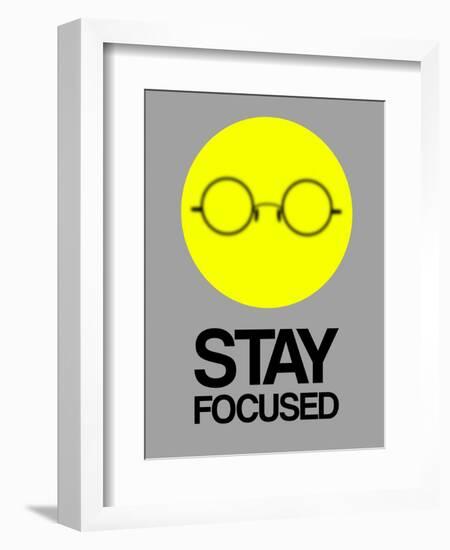 Stay Focused Circle 2-NaxArt-Framed Art Print