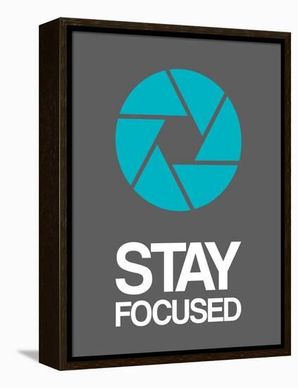Stay Focused Circle 4-NaxArt-Framed Stretched Canvas