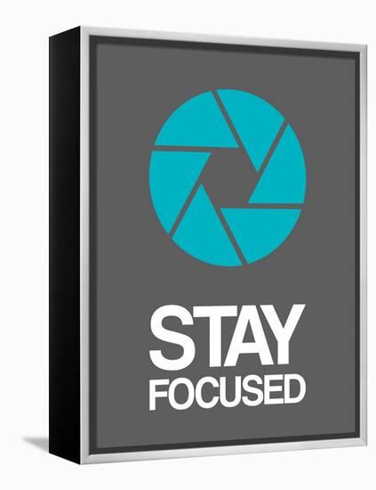 Stay Focused Circle 4-NaxArt-Framed Stretched Canvas