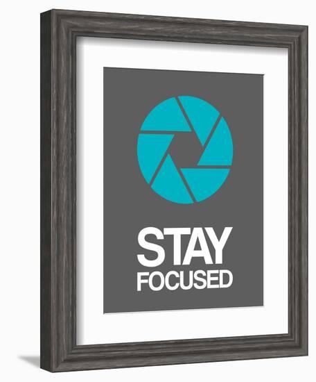 Stay Focused Circle 4-NaxArt-Framed Art Print