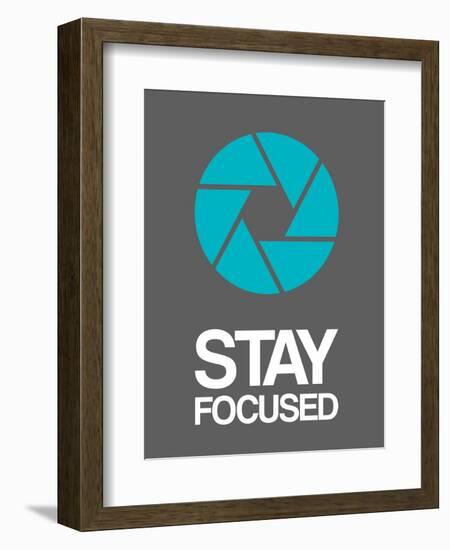 Stay Focused Circle 4-NaxArt-Framed Art Print