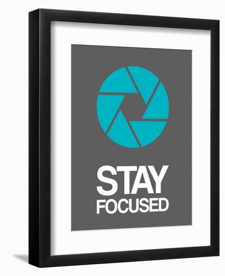 Stay Focused Circle 4-NaxArt-Framed Art Print