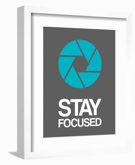Stay Focused Circle 4-NaxArt-Framed Art Print