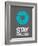 Stay Focused Circle 4-NaxArt-Framed Art Print