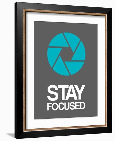 Stay Focused Circle 4-NaxArt-Framed Art Print