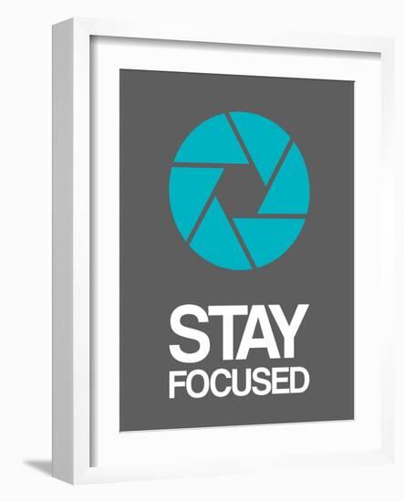 Stay Focused Circle 4-NaxArt-Framed Art Print