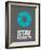 Stay Focused Circle 4-NaxArt-Framed Art Print