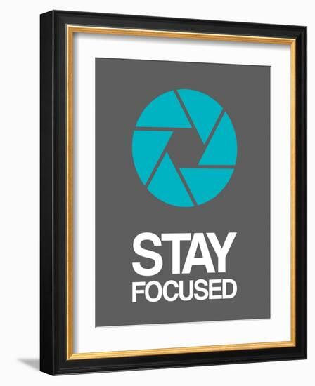 Stay Focused Circle 4-NaxArt-Framed Art Print