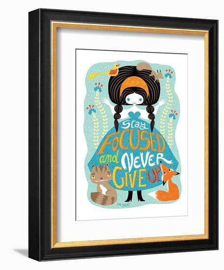 Stay Focused Doll-Gaia Marfurt-Framed Giclee Print