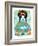 Stay Focused Doll-Gaia Marfurt-Framed Giclee Print