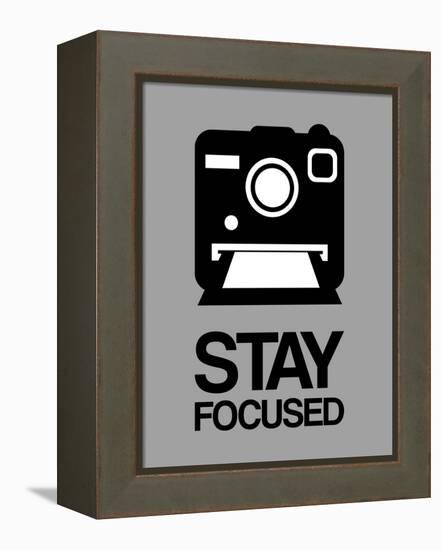 Stay Focused Polaroid Camera 1-null-Framed Stretched Canvas