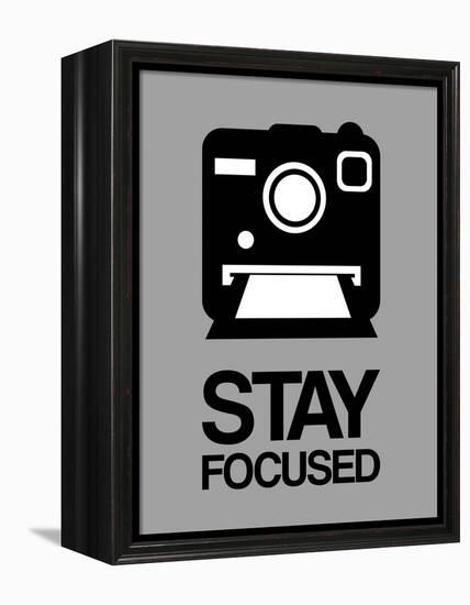 Stay Focused Polaroid Camera 1-null-Framed Stretched Canvas