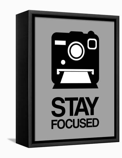 Stay Focused Polaroid Camera 1-null-Framed Stretched Canvas