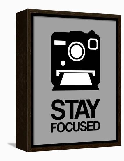 Stay Focused Polaroid Camera 1-null-Framed Stretched Canvas