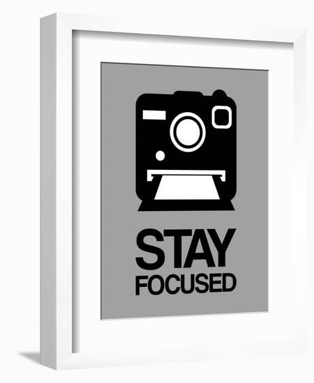 Stay Focused Polaroid Camera 1-NaxArt-Framed Art Print