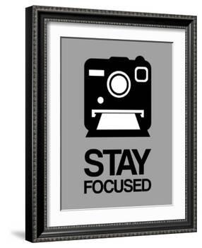 Stay Focused Polaroid Camera 1-NaxArt-Framed Art Print