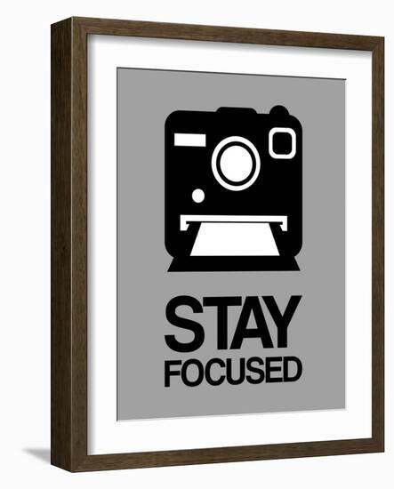 Stay Focused Polaroid Camera 1-NaxArt-Framed Art Print