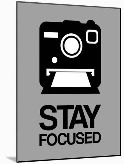 Stay Focused Polaroid Camera 1-NaxArt-Mounted Art Print