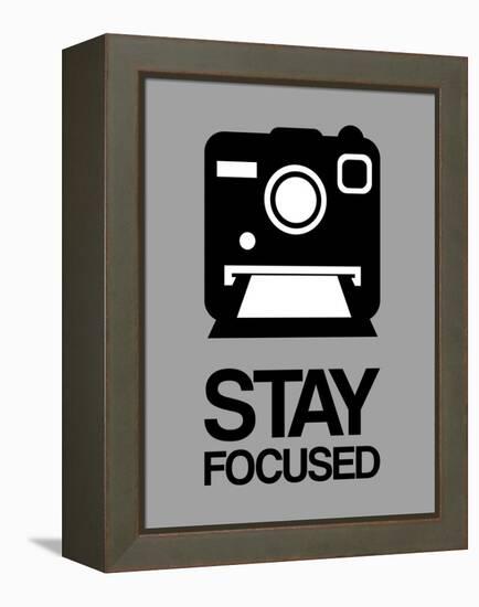 Stay Focused Polaroid Camera 1-NaxArt-Framed Stretched Canvas