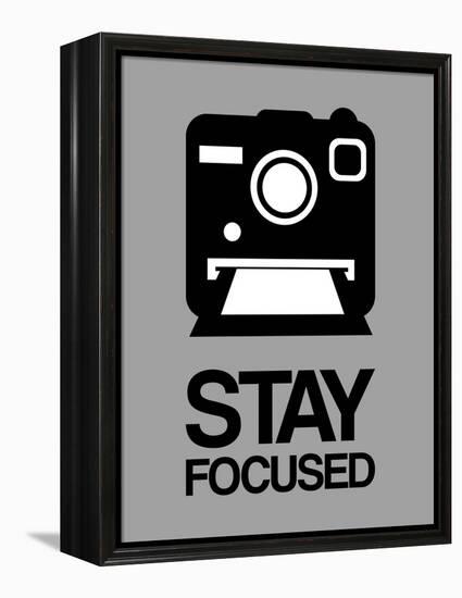 Stay Focused Polaroid Camera 1-NaxArt-Framed Stretched Canvas