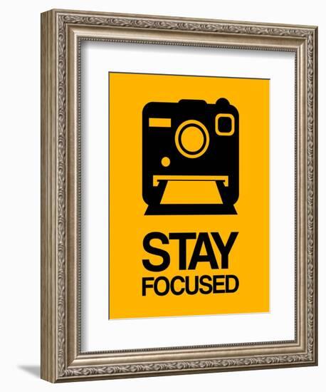 Stay Focused Polaroid Camera 2-NaxArt-Framed Art Print