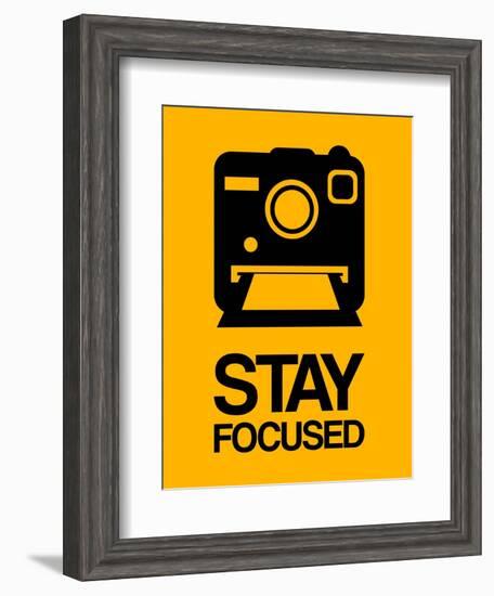 Stay Focused Polaroid Camera 2-NaxArt-Framed Art Print