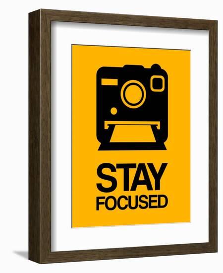 Stay Focused Polaroid Camera 2-NaxArt-Framed Art Print