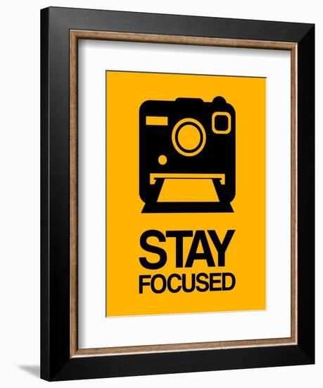 Stay Focused Polaroid Camera 2-NaxArt-Framed Art Print