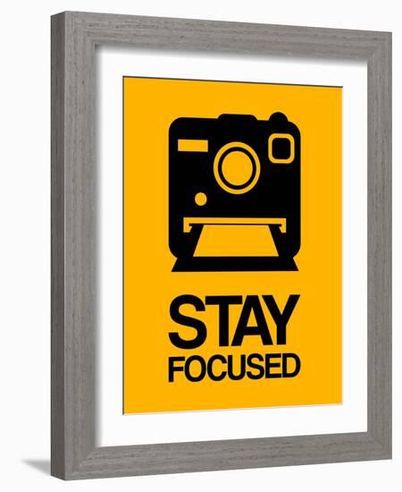 Stay Focused Polaroid Camera 2-NaxArt-Framed Art Print