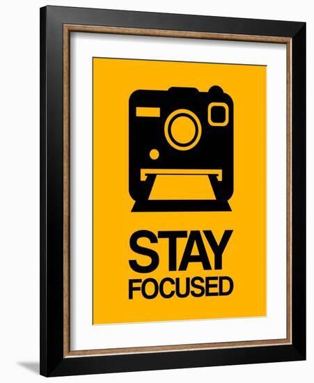 Stay Focused Polaroid Camera 2-NaxArt-Framed Art Print