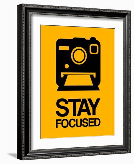 Stay Focused Polaroid Camera 2-NaxArt-Framed Art Print