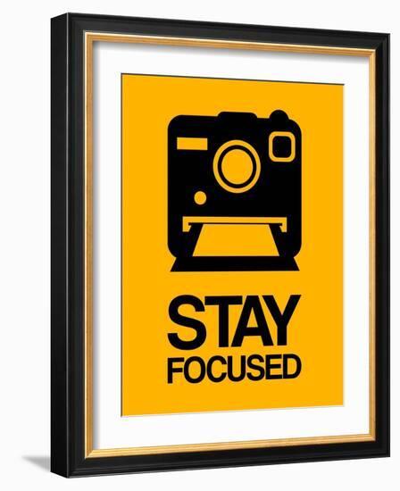 Stay Focused Polaroid Camera 2-NaxArt-Framed Art Print