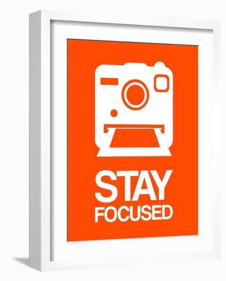 Stay Focused Polaroid Camera 3-NaxArt-Framed Premium Giclee Print