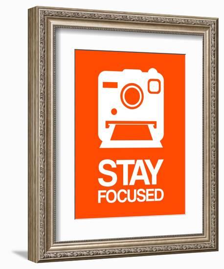 Stay Focused Polaroid Camera 3-NaxArt-Framed Art Print