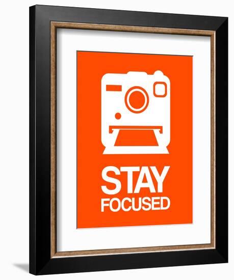 Stay Focused Polaroid Camera 3-NaxArt-Framed Art Print