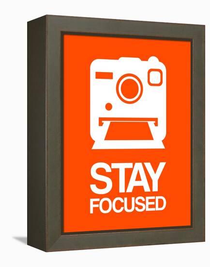 Stay Focused Polaroid Camera 3-NaxArt-Framed Stretched Canvas