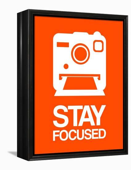 Stay Focused Polaroid Camera 3-NaxArt-Framed Stretched Canvas